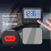 Voyage pliant LED Réveil numérique Horloges de bureau électroniques Température Voyage Mini-horloge électronique Fonction Snooze 211111