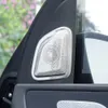 Para Mercedesbenz GLE W167 20192021, altavoz de automóvil, cubierta de altavoces de acero inoxidable, accesorios de interior de marco de ribete de sonido2038401615