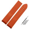 Assista Bandas Curva End Silicone Watchband para OMG Speedmaster Homens Esporte Pulseira À Prova D 'Água 20mm 22mm Com Fivela Dobrável Borracha S251W