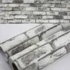 Bakgrundsbilder 3D Effekt Sten Brick Wall Decor Bakgrund för vardagsrum TV Bakgrund Papier Peint Mural Self Adhesive4524146