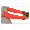 45/55cm Lengthen ultra long waterproof rubber gloves bowl dish latex gloves Rubber gloves Y200421