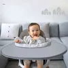 3in1 Baby bib bordtäcke matsal stol klänning Vattentät saliv handduk burp förkläde Matmatning tillbehör klänning / bricka / förvaring väska 211117