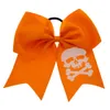 Baby Bow Rops для детей для детей Halloween Bows Boutique Bows с эластичными волосами Gairclips Girls Bowknot Аксессуары для волос KFR14