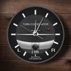 Aviation Classic Silent Non Ticking Wall Clock Aircraft Cockpit Style Face Wall Clock Airplane Instrument Timepiece Pilots Gift 210310