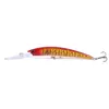 New Long Tougn Minnow Laser Fishing lure 15g 15cm 3D Eyes Suspend Swimbats Alice Mouth Bait 393 X2