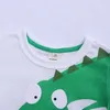 Partihandel Vårt pojkar T-shirt Tecknad Dinosaur Bomull Långärmad Söt Kids Toppar För Kläder E7902 210610