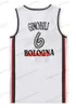 Custom Kinder # Ginobili Basketball Jersey Men costura branco qualquer tamanho 2xs-5xl Nome e número