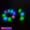 LED kostki lodu światło aktywowane wodą lampa błyskowa Luminous Cube Lights świecące indukcyjne bary urodzinowe weselne Drink Decor
