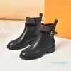2022 Designer Squad Sneaker Boots Fashion Beaubourg Ankle Boot Calfskin Chunky Martin Winter Ladies Silk Cowhide Leather Platform Flat High1