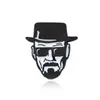 Pins Brooches Breaking Bad Walter White Punk Zinc Alloy Brooch Pins Backpack Pride Clothes Medal Shirt Hat Insignia Badges Men Wo1259983