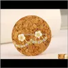 Stud Earring Daisy Flowers Geometry Jewelry Earrings For Women And Girls Ear Jacket Studs Drop Delivery 2021 M816T