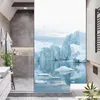 Window Stickers Film Privacy Ice Floe Frosted No Glue Glass Sticker Sun Protection Heat Control Coverings For Homedecor