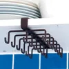 Orz 18 krokar köksredskap Förvaring hållare kopp torkningsställ skåp hängande krok garderob arrangör för slips halsduk rån hållare y200429