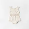 Örme Giysi Yenidoğan Tulum El Yapımı Ponpon Kız Romper 100% Pamuk Bebek Bebek Erkek Tulum Tulum 210309