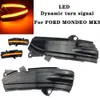 Dynamic Blinker för Ford Mondeo MK5 2014-2019 MK V 5 LED Turn Signal Light Side Lamp 2015 2016 2017 2018 MK V 5
