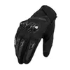 Luvas de Motocicleta Motorcross Fibra de Carbono Motor Bicicleta Corrida Ciclismo Bicicleta Luvas Motor Verão Homens Guantes Mad66 H1022