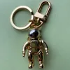 Luxurys fashion designers key chain mens and womens car keys chains high quality personalized couple gift astronaut pendant 3 colo3439