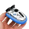 EMT BT2 2.4G Remote Control Mini Hovercraft& Electric Boat Kid Toy, Dual Motor Strong Power,Waterproof, Christmas Kid Birthday Boy Gift,USEU