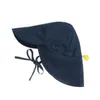 Berretto turbante per bambini Cappelli secchiello tinta unita Cappello da spiaggia estivo Cappellini per protezione solare casual Protezione pieghevole Visiera traspirante Moda WMQ1303