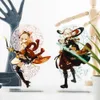 Anime Genshin Impacto Cosplay Stand Plate Yoimiya Kazuha Sayu Kamisato Ayaka Acrílico Figura Modelo Modelo Decoração Decoração Presentes 15 Estilo G1019