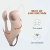 Korsettkvinnor Full Body Shaper Underbust Wedding Party Sexig Deep Vneck Shapewear Underwear Shaping and Slantkläder 2201244019833