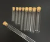 1000pcs Plastic Test Tube With Cork Stopper Packaging Bottle 7ml 10ml 12ml 15ml 20ml 25ml 30ml 50ml Lab Supplie 20cc Clear Cosmetic-Tube SN2052