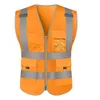 Veste de sécurité réfléchissante Construction Bike Poches de travail avec logo personnalisé SFVest PPE Equipement de protection individuelle PPE