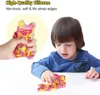 Lama alpaga forme fête pousser bulle par Tie colorant caca-son doigt puzzle Silicone Squeezy dessin animé animaux jouets soulagement du stress game6579911