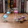 Andra klockor tillbehör Creative Glass Hourglasses Sandglass Timer Children Time Toys Gift Home Decoration 15 minuter Hourglass Hushåll