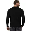 T-shirt termica da uomo a maniche lunghe in lana merino al 100% Base Laye Camicia in lana merino 240g traspirante anti-odore 210722