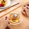 Hot Spring "Tea Time" Convenience Heart Tea Tools Infuser Hjärtformad rostfri örtinfuser Sked Filter Ny 1 S2