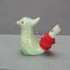 Atacado Forma de pássaro Whistle Waterbirds Assobios Crianças Presentes Cerâmica Água Ocarina Artes e Artesanato Criança Presente Muitos estilos