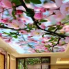 Wallpapers Custom Po 3D Beautiful Flowers HD Mural Ceiling Self Adhesive Living Room Theme El Home Decor Waterproof