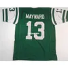 001 Don Maynard # 13 costurado Costurado Retro Jersey Bordado Completo Jersey Tamanho S-4XL ou Personalizado Qualquer nome ou Número Jersey