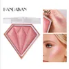 HANDAIYAN 5 Cores Highlighter Palette Maquiagem sombra de olho Rosto Contorno Pó Bronzer Make Up Blush Profissional Iluminar Cosmetic3065033