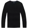 mens sweater crew neck mile wile polo mens classic sweater knit cotton Leisure warmth sweaters jumper pullover 8 colors