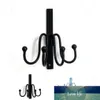 Hooks & Rails Wall Door Hook Hanger Living Room Kitchen Iron For Coat Hat Towel 2 Color Approx 16cm*9cm*15cm1 Factory price expert design Quality Latest Style Original