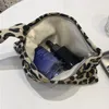 Cosmetic Bags & Cases 1Pcs Leopard Women Grils Bag Canvas Makeup Travel Toiletry Accessories Organizer Beauty Case Pouch Coin Purse