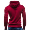 Mens Autumn Winter Casual Turtleneck Hoodies Man Hooded Sweatshirts Manlig spårdräkt Huven Blus Hoody Clothing for Men 201201