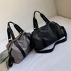 Borsa da palestra Borsa da allenamento sportiva Borsa a tracolla Borse da viaggio a spalla Borsa da fitness all'aperto impermeabile di grande capacità X396D Y0803