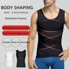 Body T-shirt Förlora vikt Slimming Toppar Män Bröstformare Belly Mage ShapeWear Position Corrector T Shirt
