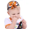 Baby Headbands Halloween Bow Pałąk Boutique Girls Spider Bat Akcesoria do włosów Dzieci Dzieci Elastyczne Hairbands Kha568