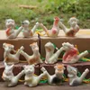 Großhandel chinesische Zodiac Pfeife Waterbirds Pfeifen Kinder Geschenke Keramik Wasser Ocarina Arts and Crafts Kind Geschenk Viele Stile