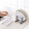 Kitchen Storage & Organization Sink Drain Rack Organizer Dish Drying Holder Drainer Cocina Plastic Plate Cups Stand Display