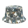 Two-side Bucket Cap Men Women Bucket Hat Hip Hop Fisherman Panama Hats Cotton Outdoor Summer Casual Swag Bob Visor 123 X2