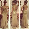 sexy gold mutter braut kleid