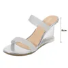NEW Transparent Crystal Transparent wee heel Sandals Women Fashion Wees Shoes Woman Slippers Gold Silver Color WS0120-2 X0728