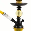 Hookah Set Vattenrör Olje Riggar DAB 26 cm Coola Vacker för KTV Bar Akryl Arabiska Rökning Tillbehör Dubbelkabo