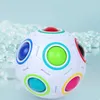 Favore di festa giocattoli Figet Antistress Rainbow Magic Ball Cube Footb