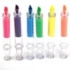 Mignon nouveauté infirmière aiguille seringue en forme de surligneur marqueur stylo fournitures scolaires papeterie 6 couleurs WLL265